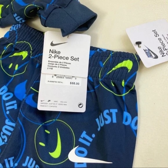 Nike smile cute neon pants top set 5113 - Picture 7 of 8